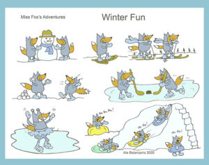 Miss Fox's Adventures Winter Fun