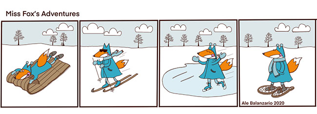 Winter Fun With Miss Fox